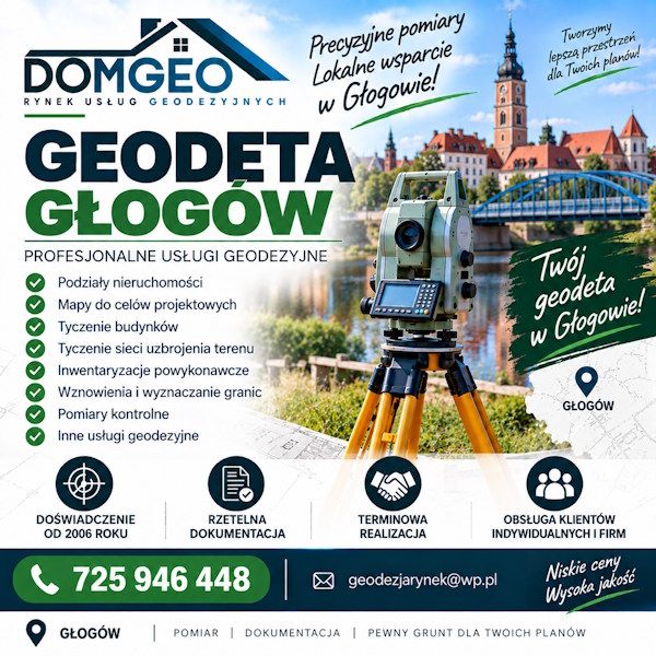 geodeta Głogów