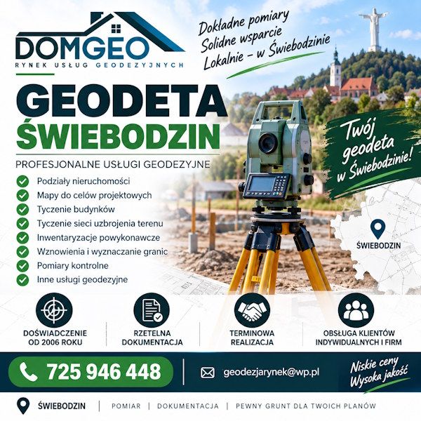 geodeta Świebodzin