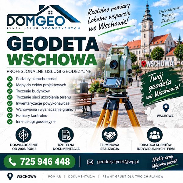 geodeta Wschowa